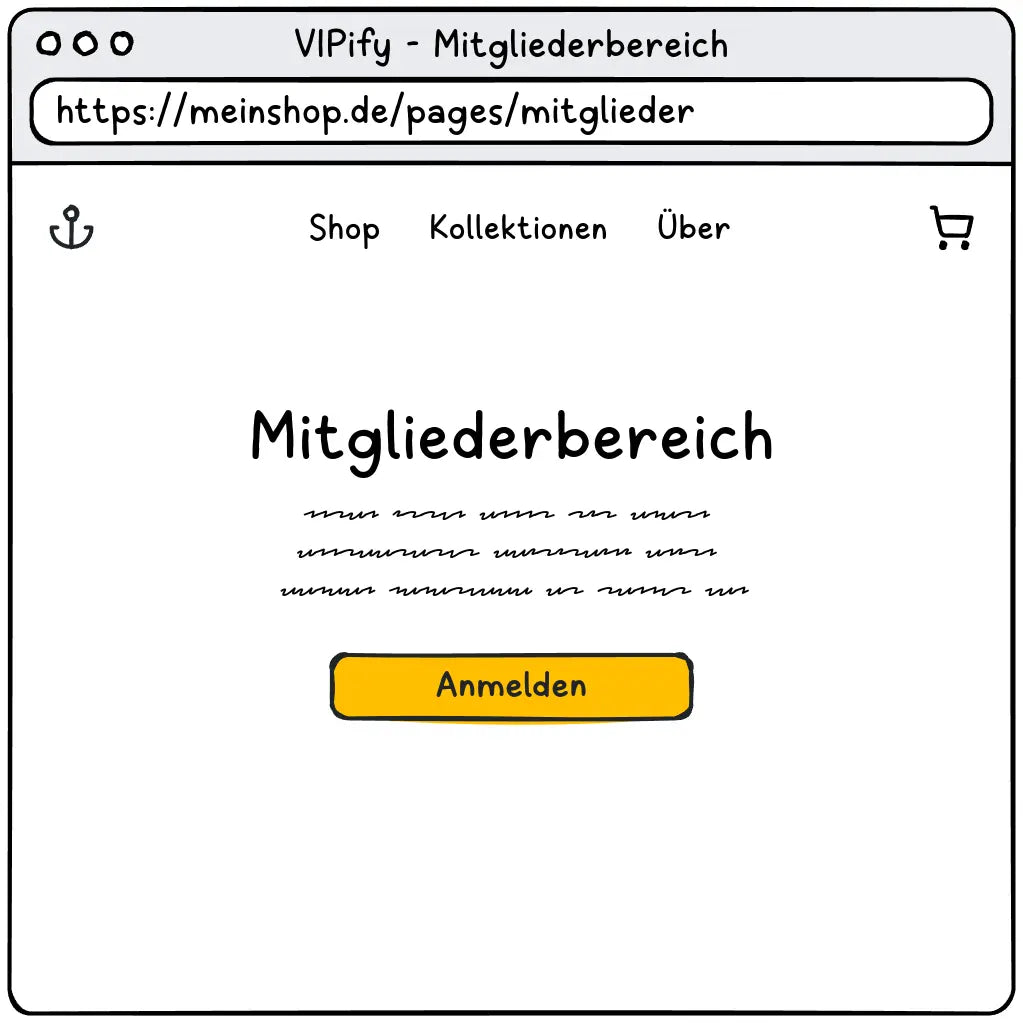 VIPify - Mitgliederbereich